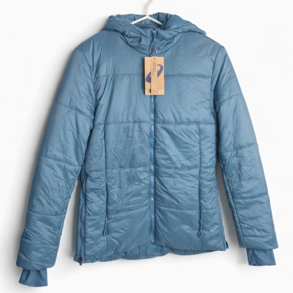 NWT Asics Performance Insulated Jacket 2.0 Blue XS